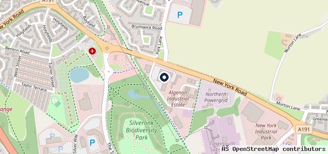Map showing the location of Arnold Clark