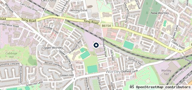 Map showing the location of Fleet Care Leeds Ltd