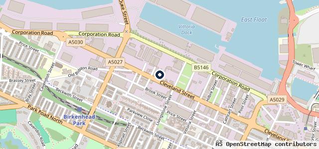 Map showing the location of S.car Repair Centre