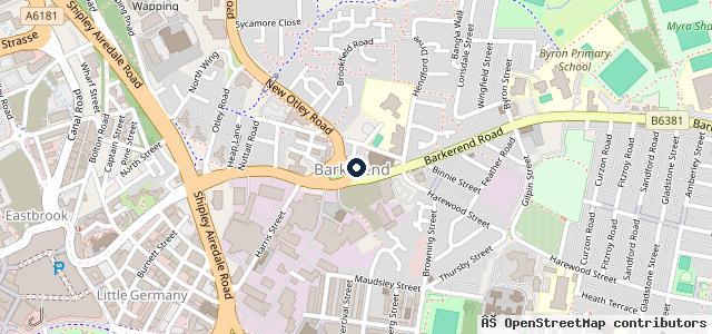 Map showing the location of Bridge Auto Centre