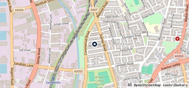 Map showing the location of J's Mobile Car Valeting