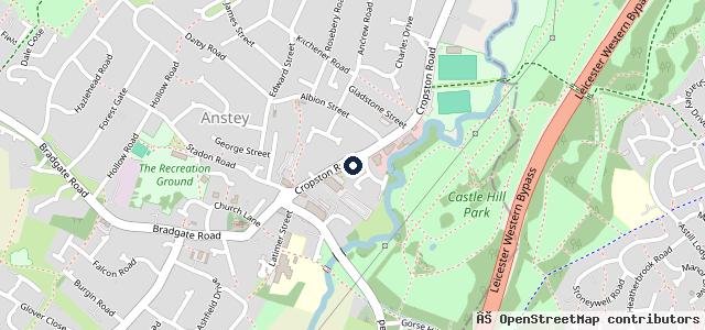 Map showing the location of Walter E Sturgess & Sons