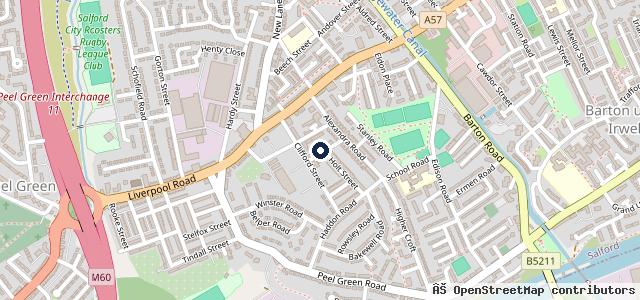 Map showing the location of Auto Electrical Services - Manchester