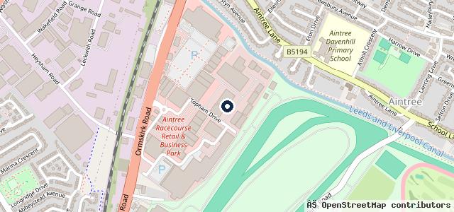 Map showing the location of Tallisgrove Motors