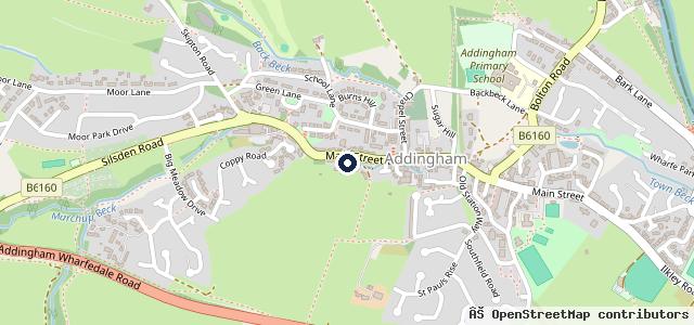 Map showing the location of Town Head Garage