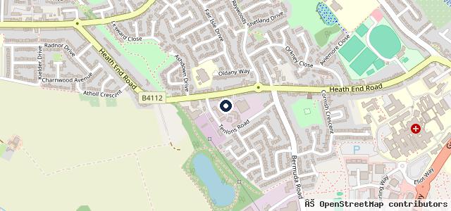 Map showing the location of Rapid MOT Centre