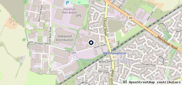 Map showing the location of P M Autos Bolton Ltd