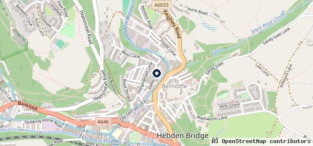 Map showing the location of Star Garage
