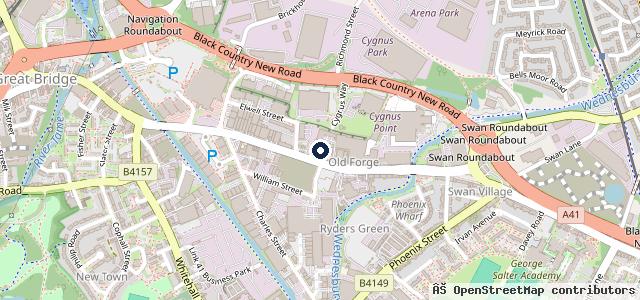 Map showing the location of G Force Auto Service Ltd