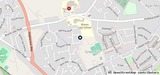 Map showing the location of BD Commercial Services
