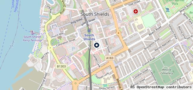 Map showing the location of Just Motor Group