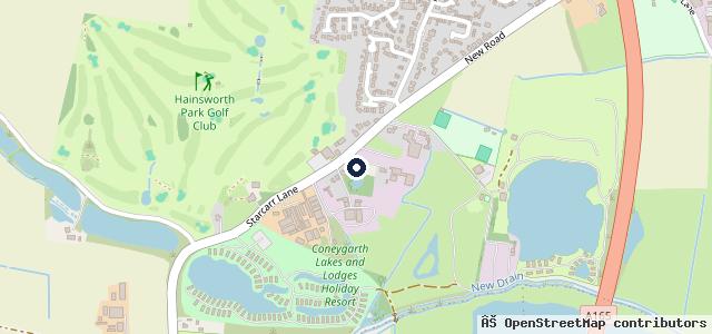 Map showing the location of Guardian Tyre & Recovery Services