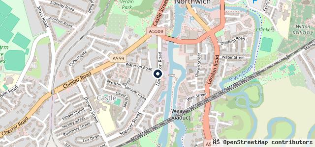 Map showing the location of Northwest Performance