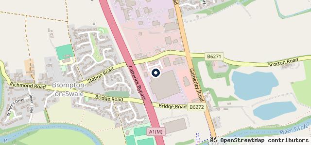 Map showing the location of Halls Auto Limited