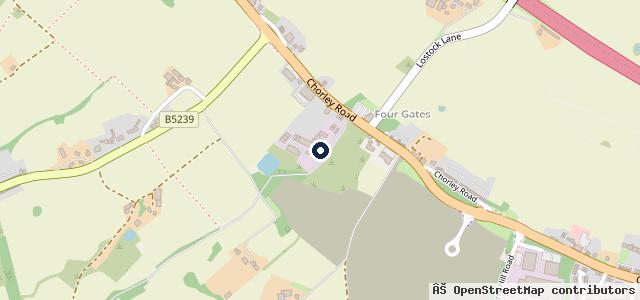 Map showing the location of John Clarkson Auto Services