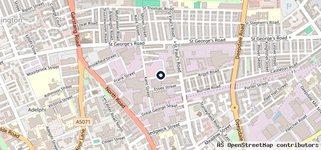 Map showing the location of Imis Fast Fit
