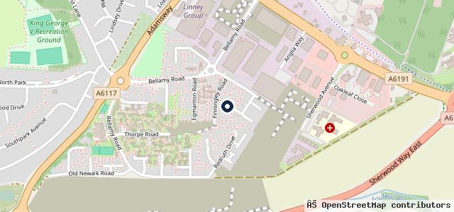 Map showing the location of Popular groups