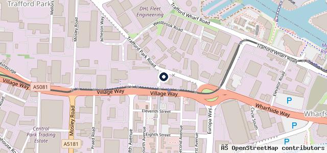 Map showing the location of K & S Auto Centre