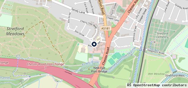 Map showing the location of M & M Automotive Ltd