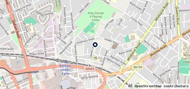 Map showing the location of AutoCog