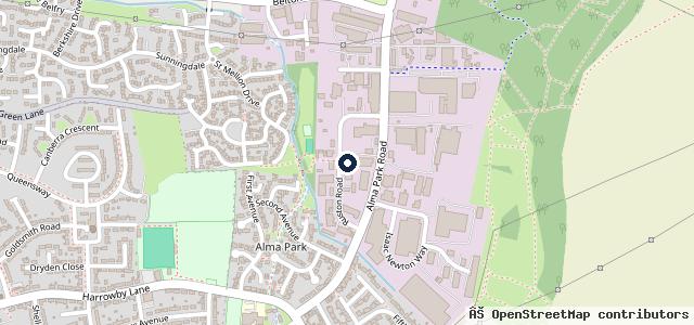 Map showing the location of Bear and Bee Garage Ltd
