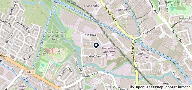 Map showing the location of Repair Centre Group