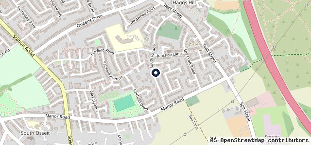 Map showing the location of TPH Autos Ltd  | Ossett