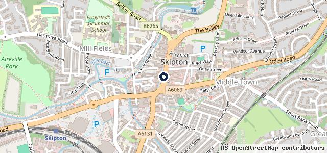 Map showing the location of Timpson Locksmith's & Safe Engineers