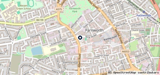 Map showing the location of Wallace Car Sales | Manchester
