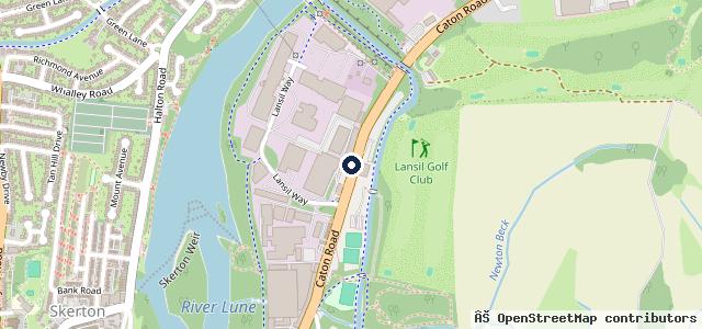 Map showing the location of Halfords Autocentres