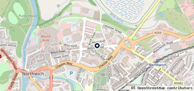 Map showing the location of Percy's Auto's Limited