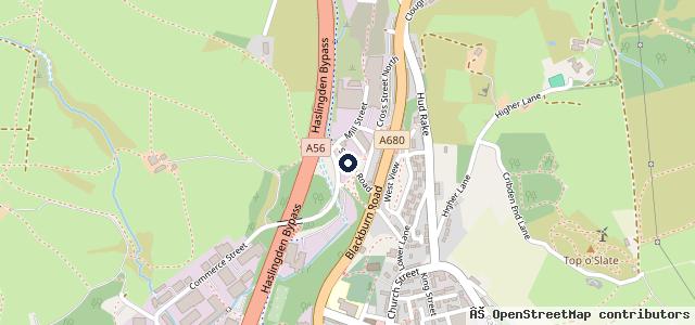 Map showing the location of Valley autoworx
