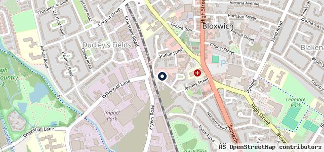 Map showing the location of Junction Service Station
