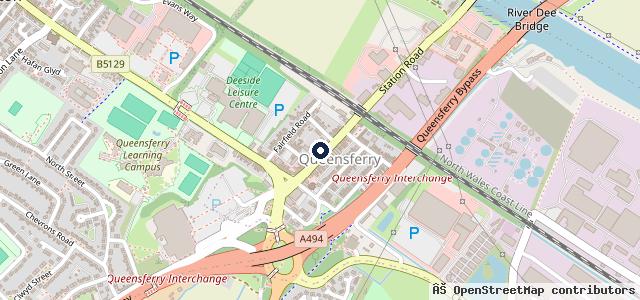 Map showing the location of Checkpoint Automotive