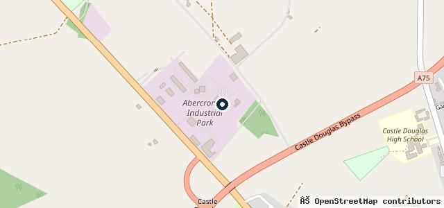 Map showing the location of D Davidson Transport
