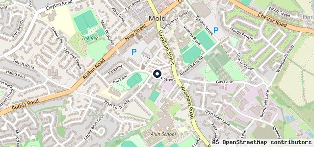 Map showing the location of Vitesse Motor Services