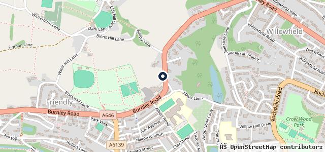 Map showing the location of Boxford