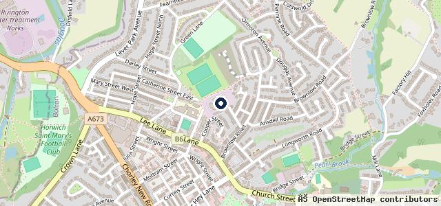 Map showing the location of Ollys Auto Repairs