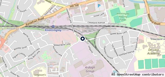 Map showing the location of D Gawthorpe ACR Ltd