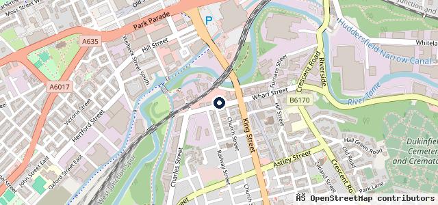Map showing the location of JMC Service & MOT Centre