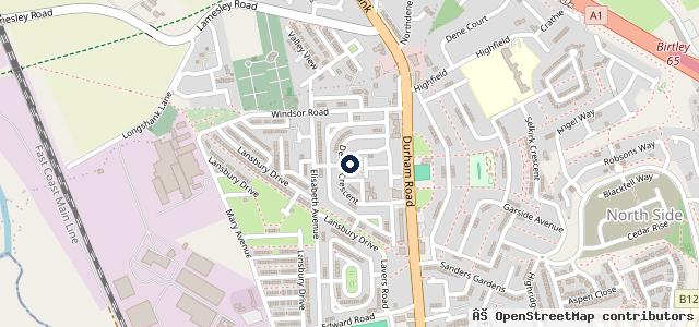 Map showing the location of H & K Hall Coachworks