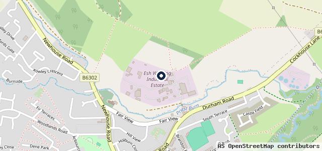 Map showing the location of Bcr Garage Services