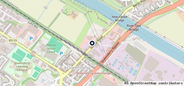 Map showing the location of Evans Halshaw Ford | Chester