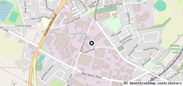 Map showing the location of Vehicle Lease & Service