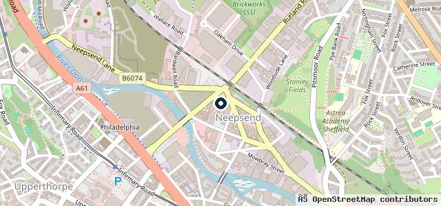 Map showing the location of Steadfast Auto Centre