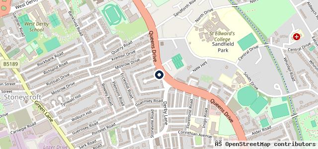 Map showing the location of Karcher Jet Wash Centre