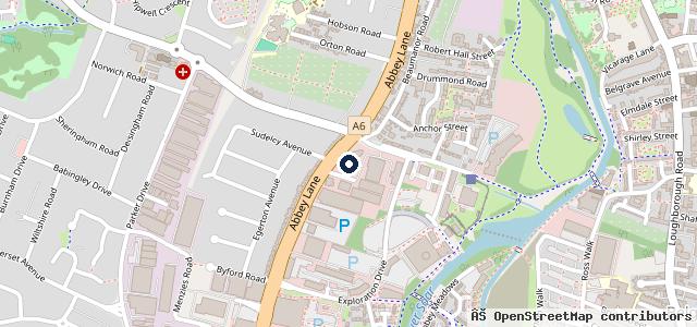 Map showing the location of Mountsorrel Car Sales