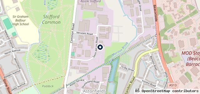 Map showing the location of BN Mechanical Services