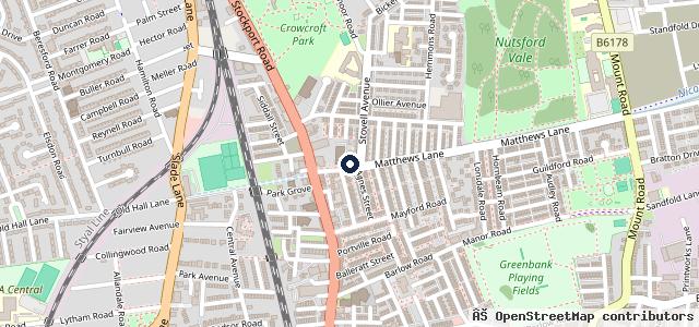 Map showing the location of S & R Auto Repair Centre
