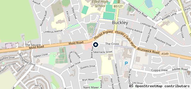Map showing the location of Kraken Body Repairs